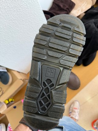 Botas Dr. Martens Zebzag sin cordones Marrón