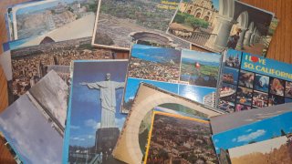 Lotto 995 Cartoline e 2 Ricordini miste mondo