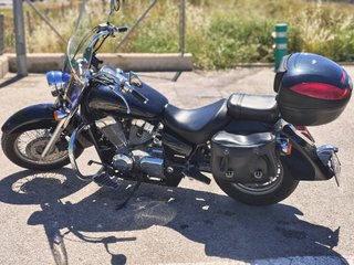 Honda 750VTC Negra ITV en vigor