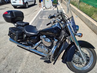 Honda 750VTC Negra ITV en vigor