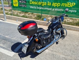 Honda 750VTC Negra ITV en vigor