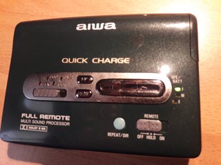 Walkman Aiwa PX547 Verde