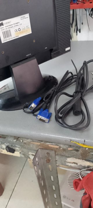Pantalla HP Negra