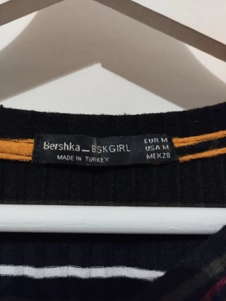 Top ajustado de rayas estilo Y2K