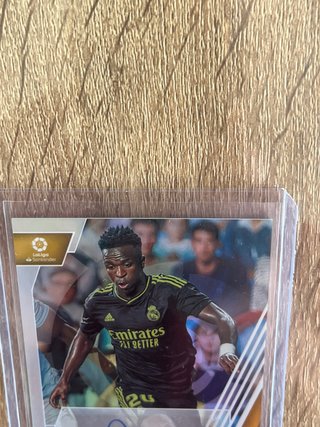 Cromo Vinicius Jr. Panini Score Autógrafo 1/3