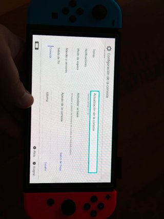 Nintendo Switch OLED Azul original