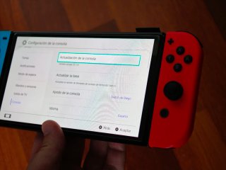 Nintendo Switch OLED Azul original