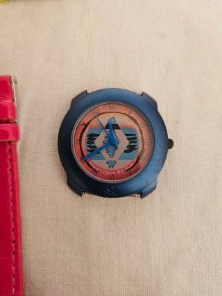 Lotto Orologi Vintage Q&Q Arancio Rosa