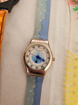 Lotto Orologi Vintage Q&Q Arancio Rosa