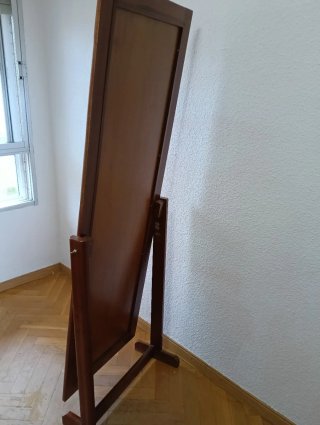 Espejo de pie madera