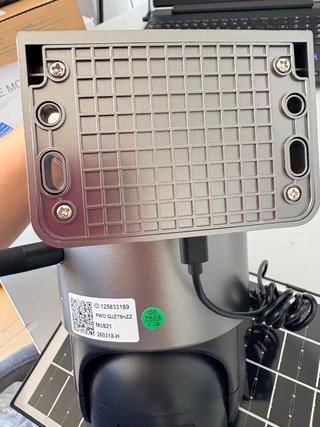 Cámara Vigilancia Solar WiFi PTZ 360° Exterior