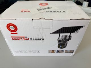 Cámara Vigilancia Solar WiFi PTZ 360° Exterior