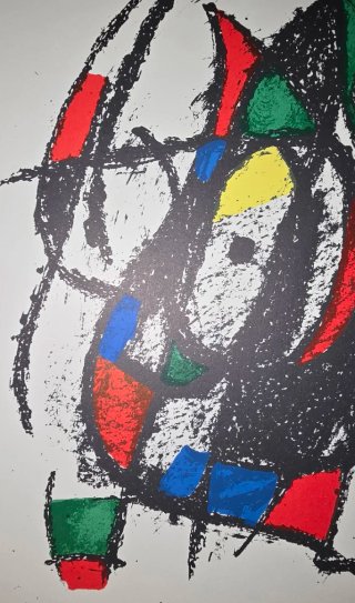 Joan Miró. Litografia original IV 1972 Maeght