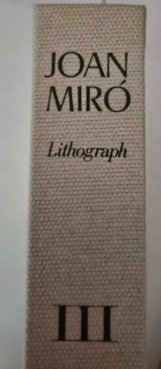 Joan Miró. Litografia original IV 1972 Maeght