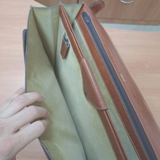 Maletín Loewe Piel Marrón