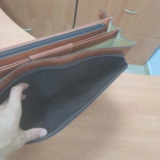 Maletín Loewe Piel Marrón