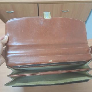 Maletín Loewe Piel Marrón