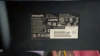 Monitor Philips 27" IPS Full HD HDMI - Modello 273V