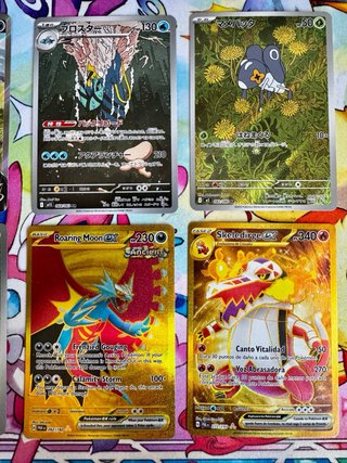Lote 8 cartas Pokémon