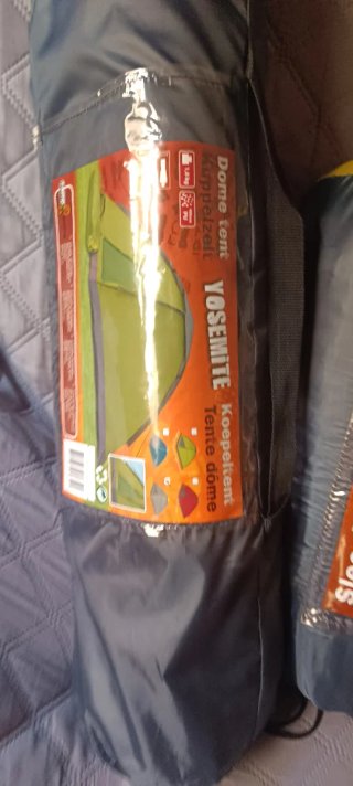 Tienda campaña 2 personas + 2 sacos + 2 mochilas