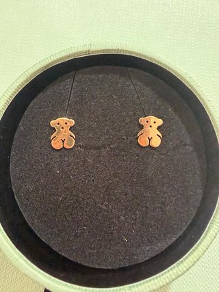 Pendientes Oso Tous Oro Rosa