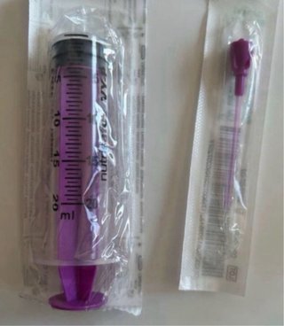 Dispositivo alimentazione e cannula 5 pz