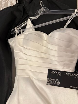 Vestido de Novia Blanco corte princesa NUEVO
