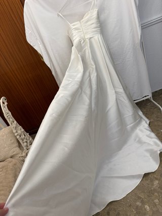 Vestido de Novia Blanco corte princesa NUEVO