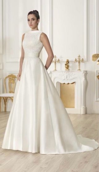 Vestido de Novia Blanco corte princesa NUEVO