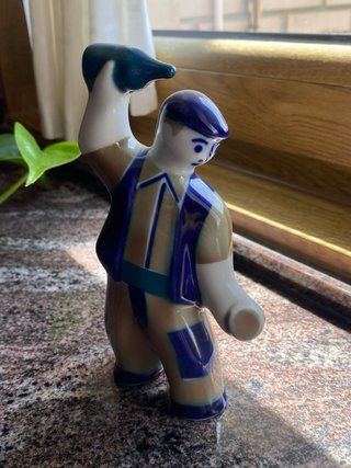 Figura Hombre Botella Sargadelos