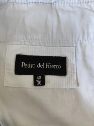 Bermudas de vestir azul claro
