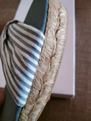 Sandalias Castañer Azul y Blanco