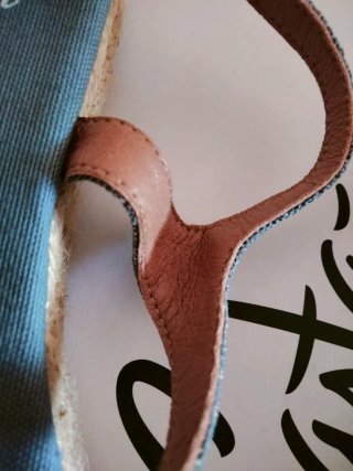 Sandalias Castañer Azul y Blanco