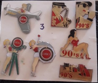 Lote de pins marcas internacionales I