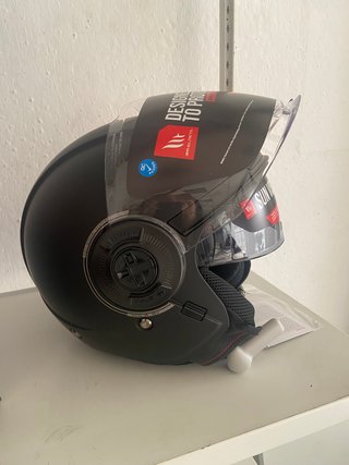 Casco Jet MT Viale Negro Mate Talla XS