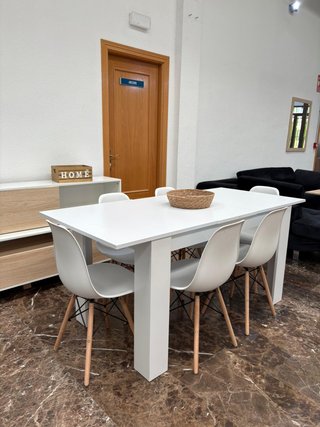 CHOLLAZO!! Nueva mesa extensible con 6 sillas!!