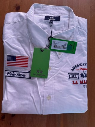 Camisa La Martina Blanca Talla 3XL a estrenar