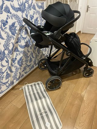 Cybex Gazelle S + Portabebés+ Isofix+Complementos
