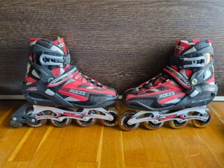 Patines en línea ROCES hombre rojos talla 46