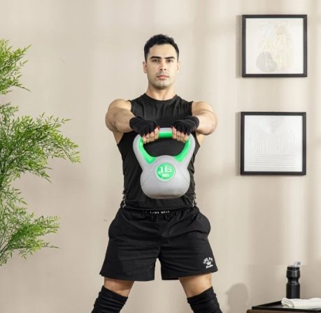 Kettlebell 16 kg Revestida
