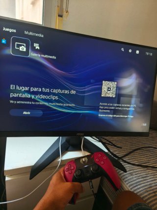 PS5 Slim 1TB con Mando y Monitor Gamer 200hz