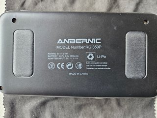 Consola Anbernic RG350P Negra