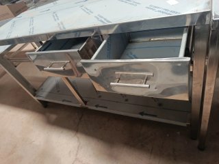 MESA INOXIDABLE REBAJADA 1.5 M MIRA MI PERFIL