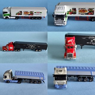 Lotto modellini auto e camion