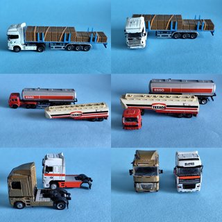 Lotto modellini auto e camion