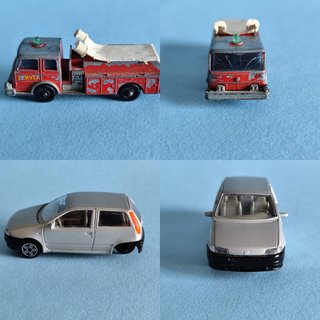 Lotto modellini auto e camion