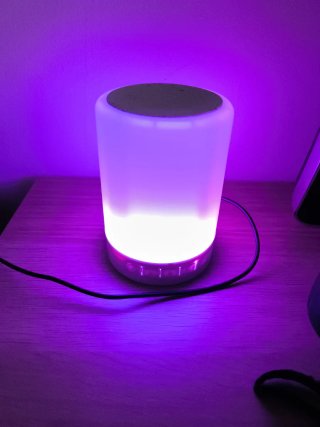 Altavoz Bluetooth Multicolor LED