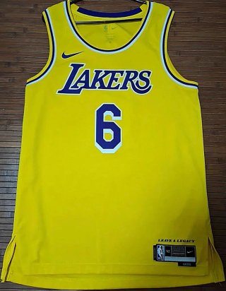 Camiseta LeBron James 6 Lakers Nike