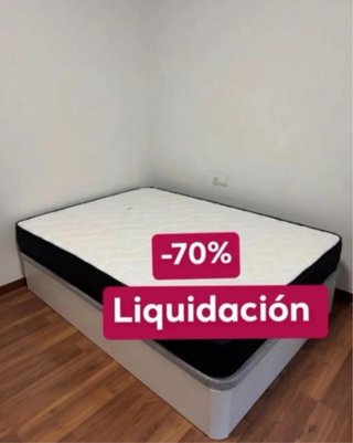 Canapé abatible con colchón