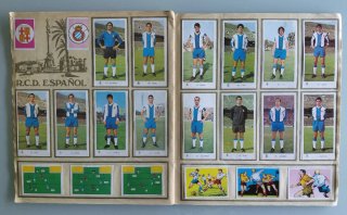Álbum Liga 1971-72. Ruiz Romero. Completo
